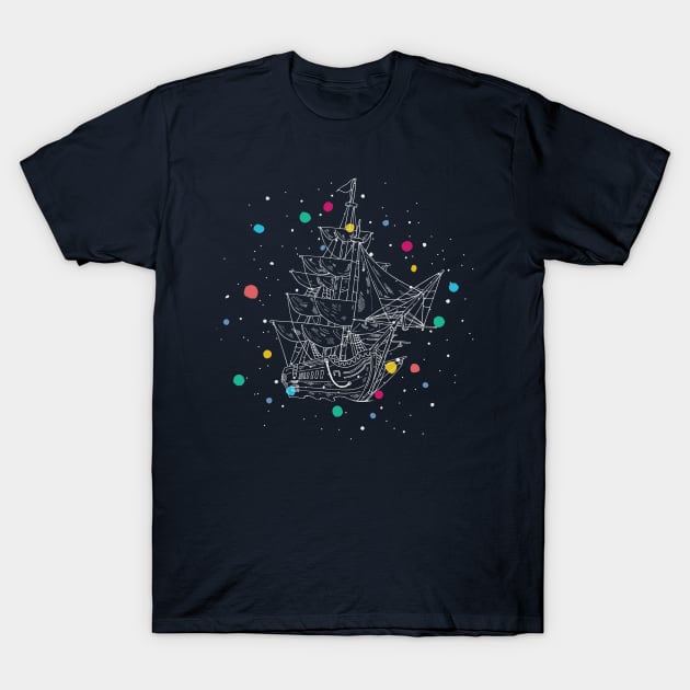 SpaceShip T-Shirt by Pargpoom Crafter